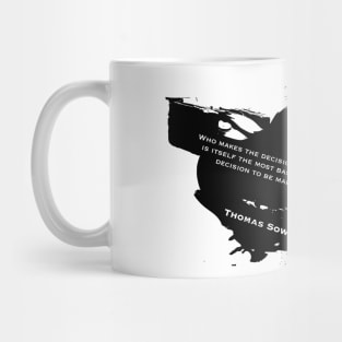 Who Makes the Decisions Mug